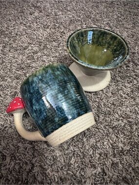 Mushroom Pour-Over Coffee Set from Urban Outfitters